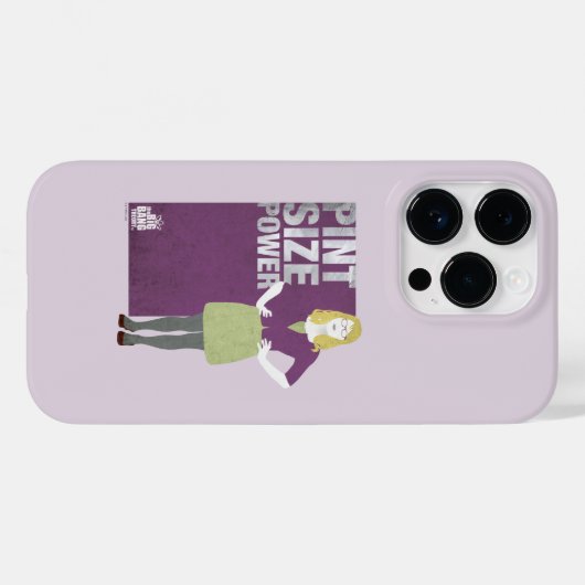 Bernadette | Pint Size Power Case-Mate iPhone Hülle (Rückseite (Horizontal))