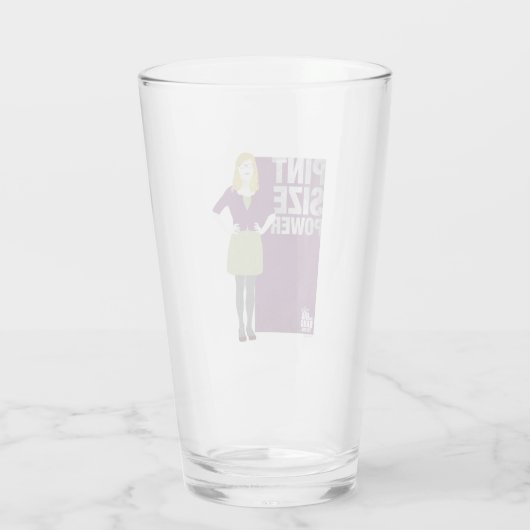 Bernadette | Pint Size Power Glas (Rückseite)