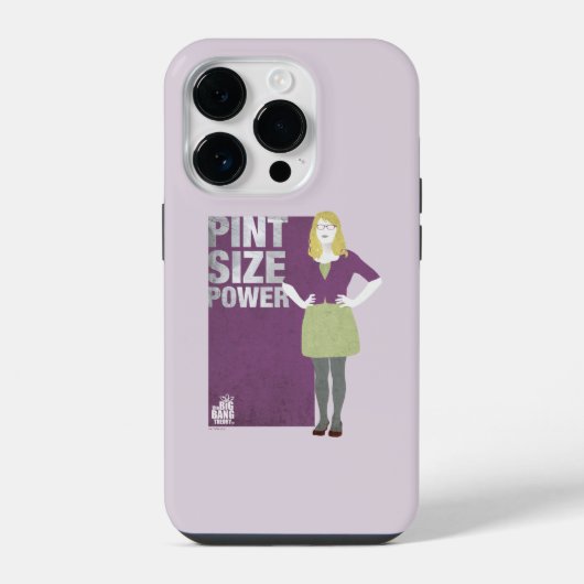 Bernadette | Pint Size Power iPhone Hülle (Rückseite)