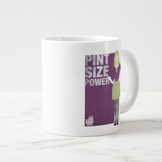 Bernadette | Pint Size Power Jumbo-Tasse (Vorderseite Rechts)