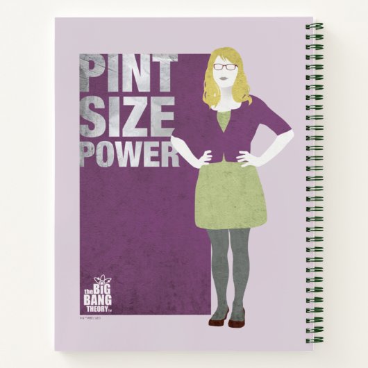 Bernadette | Pint Size Power Notizblock (Rückseite)