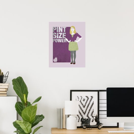 Bernadette | Pint Size Power Poster (Heimbüro)
