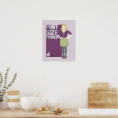 Bernadette | Pint Size Power Poster (Küche)