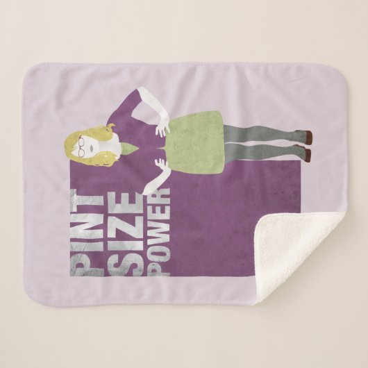 Bernadette | Pint Size Power Sherpadecke (Vorderseite (Horizontal))