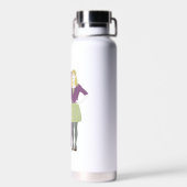 Bernadette | Pint Size Power Trinkflasche (Rückseite)