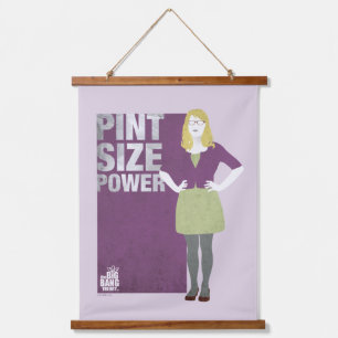 Bernadette Pint Size Power Wandteppich Mit Holzrahmen