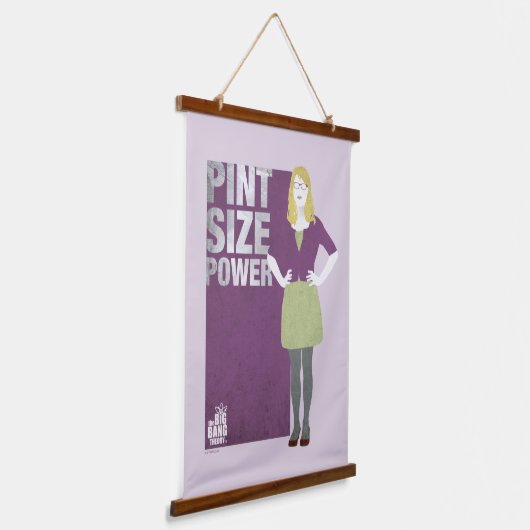 Bernadette | Pint Size Power Wandteppich Mit Holzrahmen (Gewinkelt)