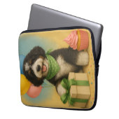 Bernadoodle Birthday Laptopschutzhülle (Vorderseite Links)