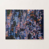 Bernale Höhen in der Dämmerung Puzzle (Horizontal)