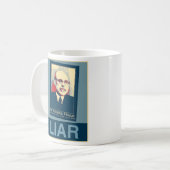 Bernanke - Sigmund Betrug Kaffeetasse (Vorderseite Links)