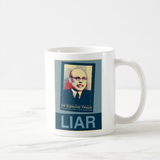Bernanke - Sigmund Betrug Kaffeetasse (Rechts)