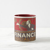 Bernankes Finanzsozialismus-Tasse Tasse (Zentrum)