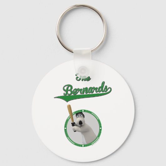 Bernard Bear Baseball Merchandise Schlüsselanhänger (Vorderseite)