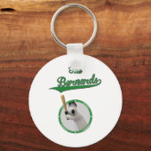 Bernard Bear Baseball Merchandise Schlüsselanhänger (Vorderseite)
