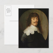 Bernard Duke von Sachsen-Weimar Postkarte (Vorne/Hinten)