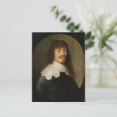 Bernard Duke von Sachsen-Weimar Postkarte (Stehend Vorderseite)