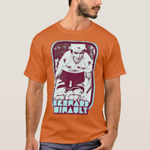 Bernard Hinault Retro Radfahrer Design T-Shirt