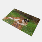 Bernard-Hund im Herbst Fußmatte (Schrägansicht)