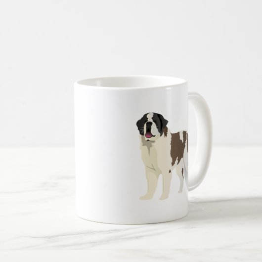 Bernard Hund Kaffeetasse (VorderseiteRechts)