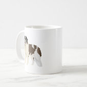 Bernard Hund Kaffeetasse (Vorderseite Links)