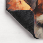Bernard-Hund Mousepad (Ecke)