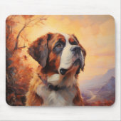 Bernard-Hund Mousepad (Vorne)