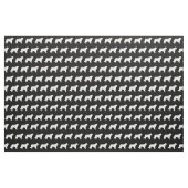 Bernard Hund Silhouette Stoff (Fat Quarter (45,7 x 55,9 cm))