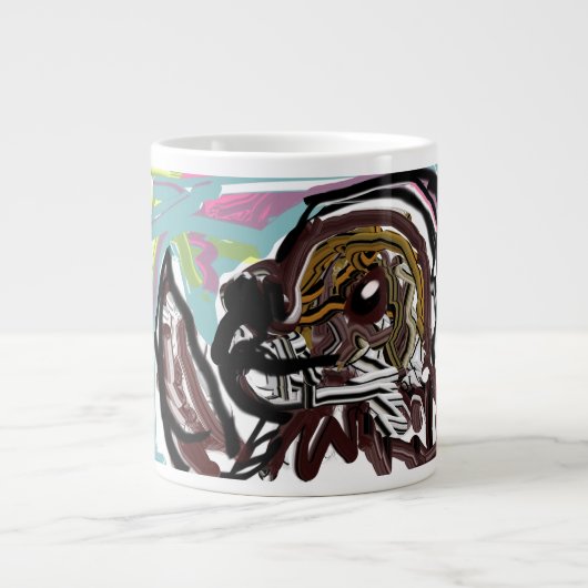 Bernard-Liebe Jumbo-Tasse (Vorderseite)
