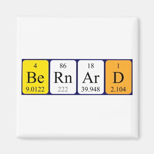 Bernard-Magnet Magnet (Vorne)