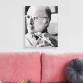 Bernard Malamud Leinwanddruck (Insitu (Wohnzimmer))
