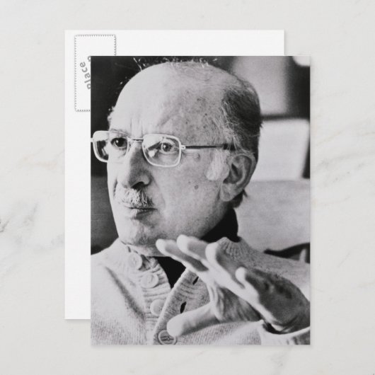 Bernard Malamud Postkarte (Vorne/Hinten)