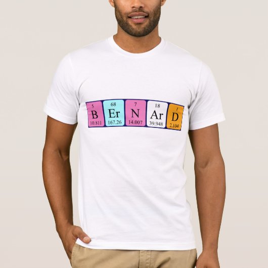 Bernard Periodenname Shirt (Vorderseite)