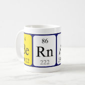 Bernard Periodenname Tasse (Vorderseite Links)