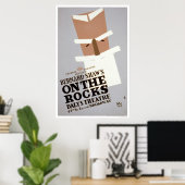 Bernard Shaw auf den Felsen 1938 WPA Poster (Heimbüro)