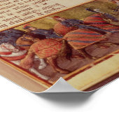 Bernard von Clairvaux predigen den zweiten Kreuzzu Poster (Ecke)