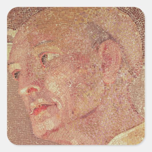 Bernard von Clairvaux von Crypt St. Peter Quadratischer Aufkleber (Vorderseite)