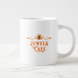 Bernard von Mia Harlan Jewels Café Series Jumbo-Tasse