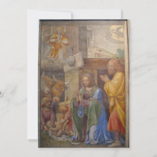 Bernardino Luini - Geburt und Ankündigung für die