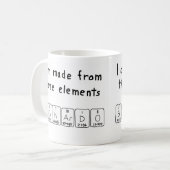 Bernardo Periodenname Tasse (Vorderseite Links)