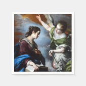 Bernardo Strozzi Die Ankündigung Serviette (Vorderseite)