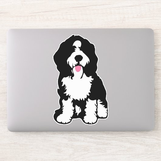 Bernedoodle Aufkleber (Computer)