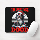 Bernedoodle Christmas Dog Breed The Christmas Dood Mousepad (Mit Mouse)