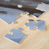 Bernedoodle Christmas Red Truck Holiday Puzzle (Seite)