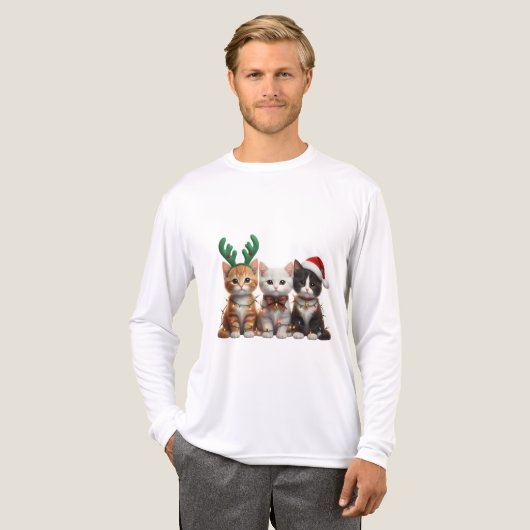 Bernedoodle Christmas Sweatshirt, Tri-Blend Shirt (Vorderseite komplett)