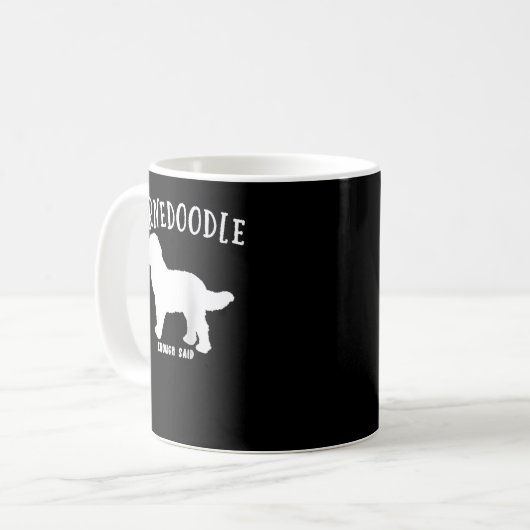 Bernedoodle Design for Bernedoodle Dog Lovers Ragl Kaffeetasse (Vorderseite Links)