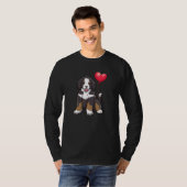Bernedoodle Dog Geschenkidee T-Shirt (Vorne ganz)