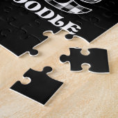 Bernedoodle Dog Lover Puzzle (Seite)