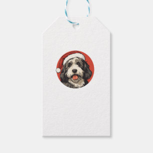 Bernedoodle Dog Xmas Doodle Doodle Niedliche Weihn Geschenkanhänger