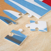 Bernedoodle Dogs Christmas Snow Holiday Puzzle (Seite)