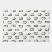 Bernedoodle Geschirrtuch (Horizontal)